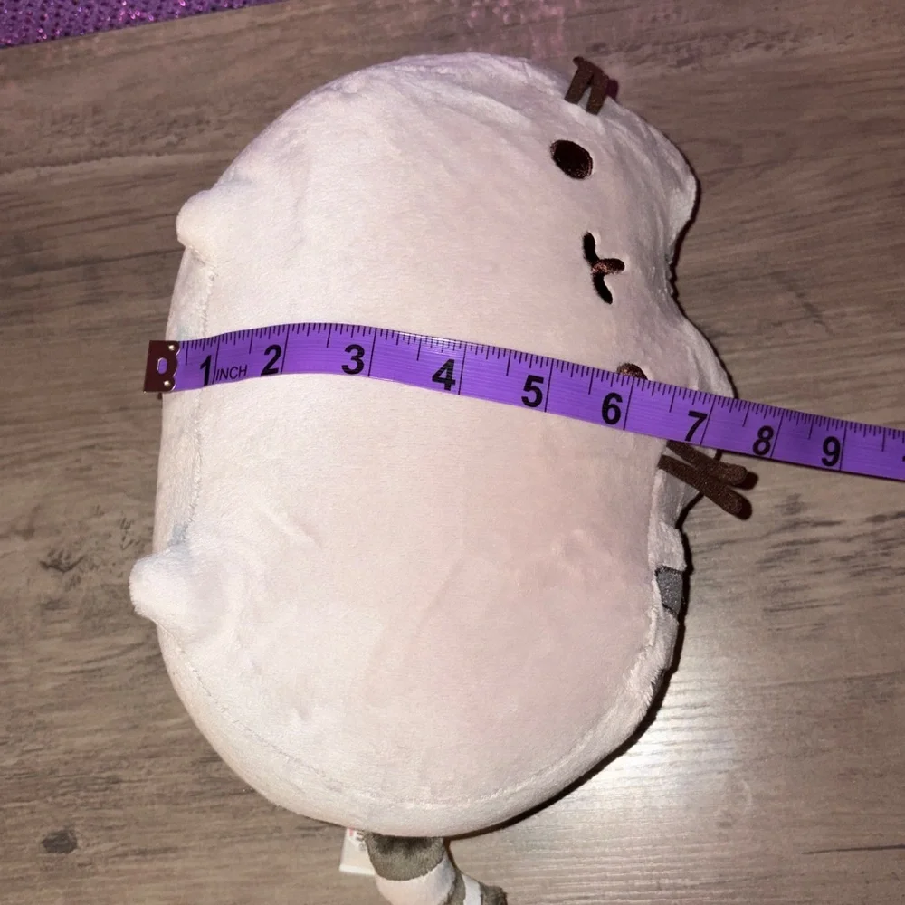 Pusheen Cat Plush Beige Soft Stuffed Animal Kawaii Cute Collectible Small - Picture 11 of 11